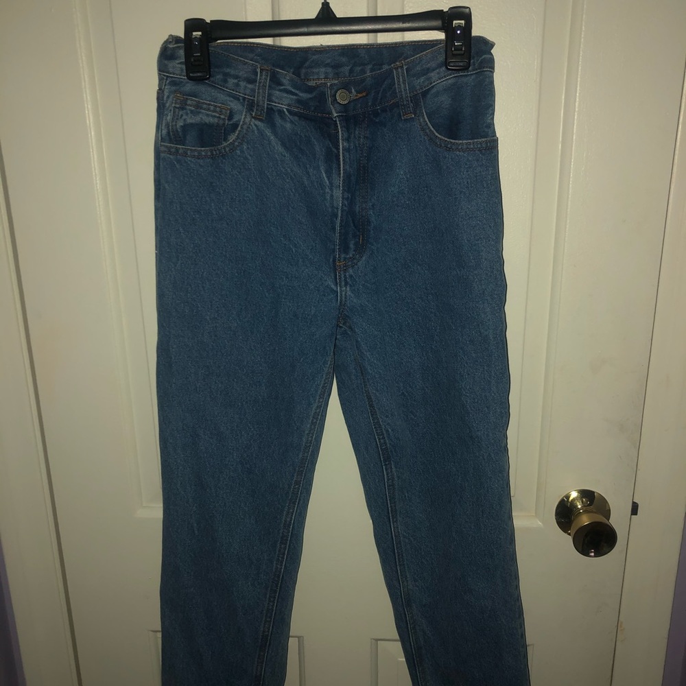 Brandy Melville Medium Wash Mom Jeans